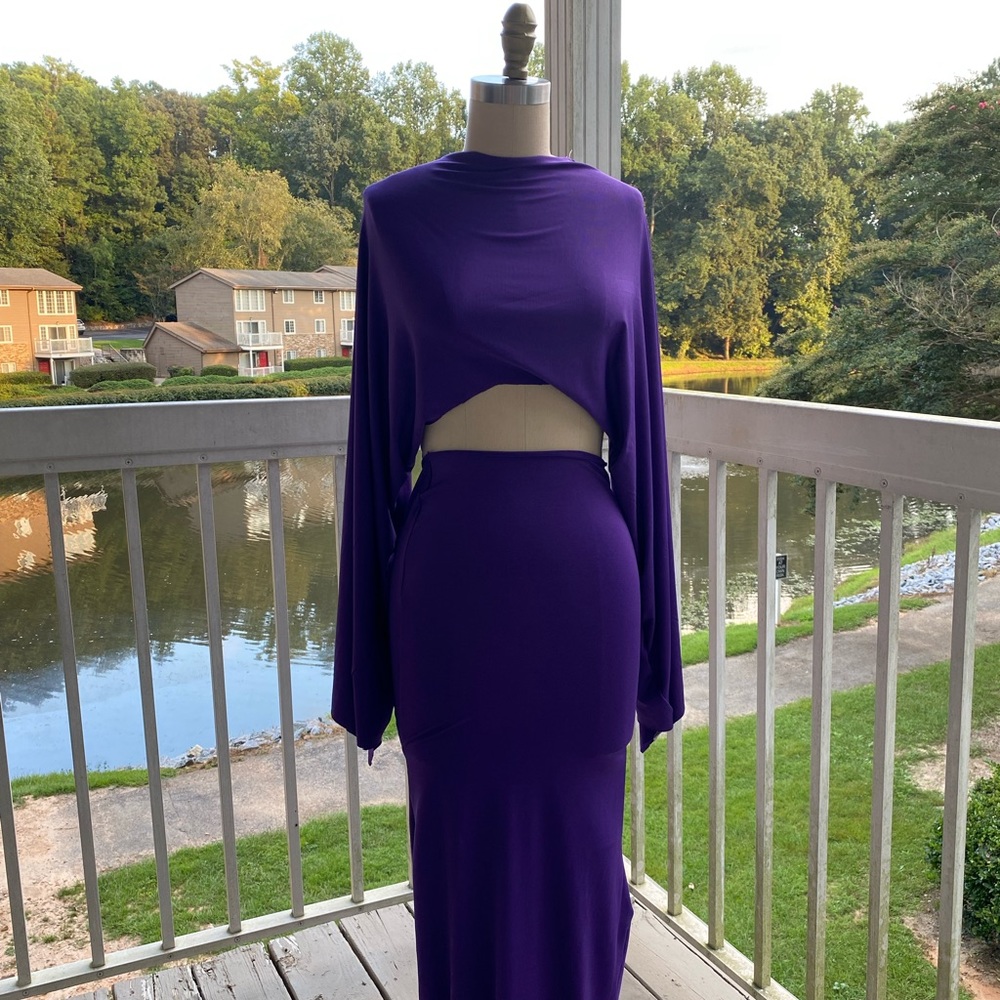 Purple Two-Piece Set